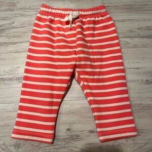 Baby Gap Striped Fleece Pants 0-3M